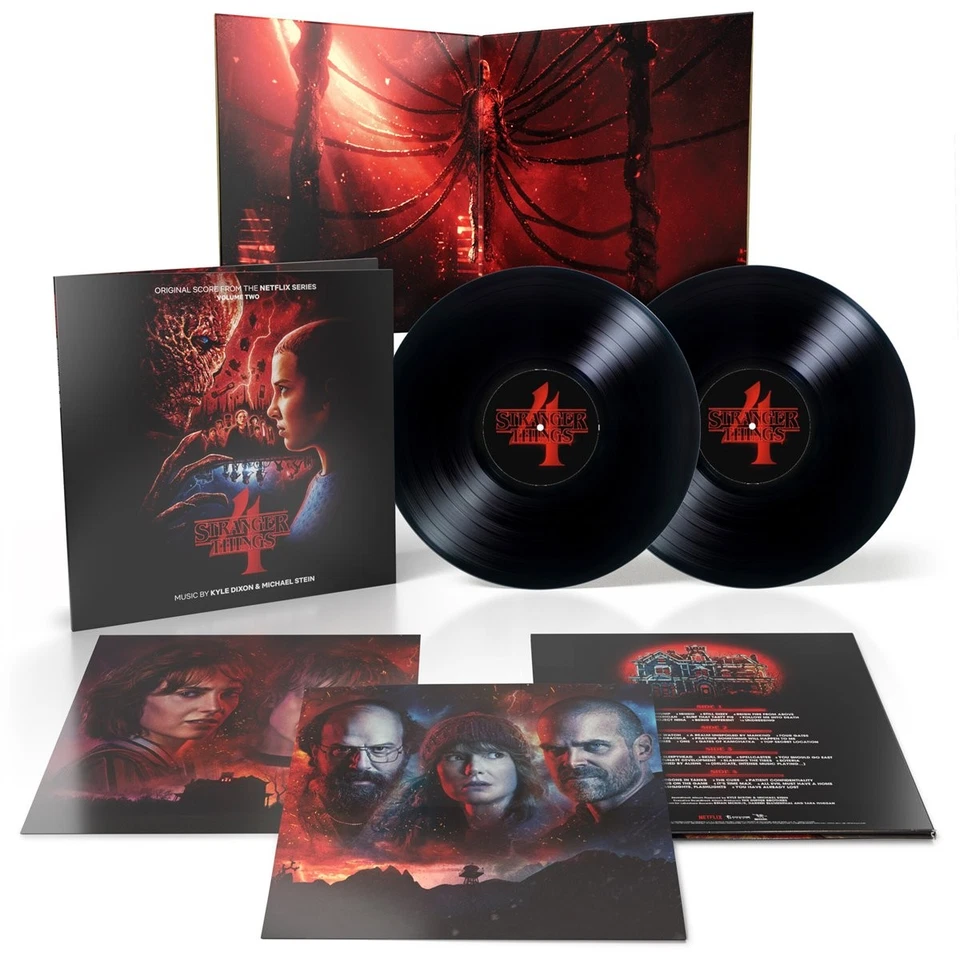 Kyle Dixon & Michael Stein Stranger Things 4 Vol.2 2LP Vinyl Original Score - Bild 1 von 1