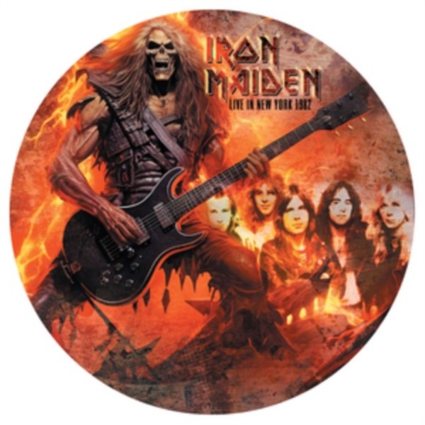 Iron Maiden - Live In New York 1982 Picture Disc - Vinyl Record - G3Z-image