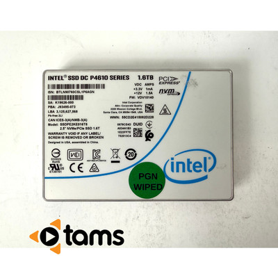 Intel SSD DC P4610 Series 1.6TB SSDPE2KE016T8 2.5'' U.2 NVMe/PCIe SSD