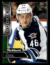 2016-17 Parkhurst #357 J.C. Lipon Rookie Card Winnipeg Jets