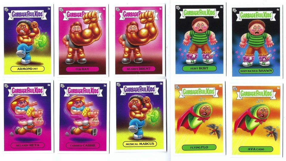 2026 TOPPS GARBAGE PAIL KIDS BIZARRE COMPETITIONS WAVE 1 SET OF 10 BASE ...