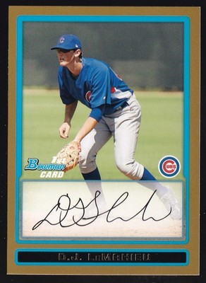 2009 Bowman Draft Picks & Prospects GOLD BDPP27  DJ Lemahieu RC  Cubs