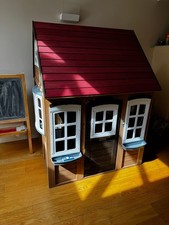 ✨ Kidcraft Fairmeadow Wooden Playhouse Ready-Made Garden Magic + Fairy Lights ✨