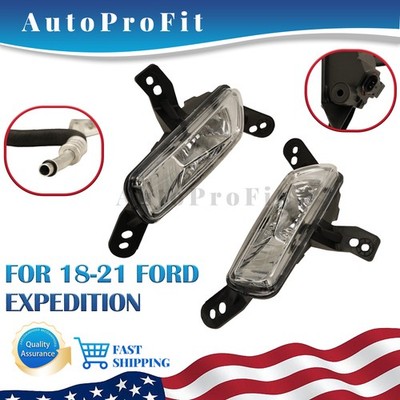 Left & Right Side Fog Light Fog Lamp Assembly For 2018-2021 Ford Expedition US