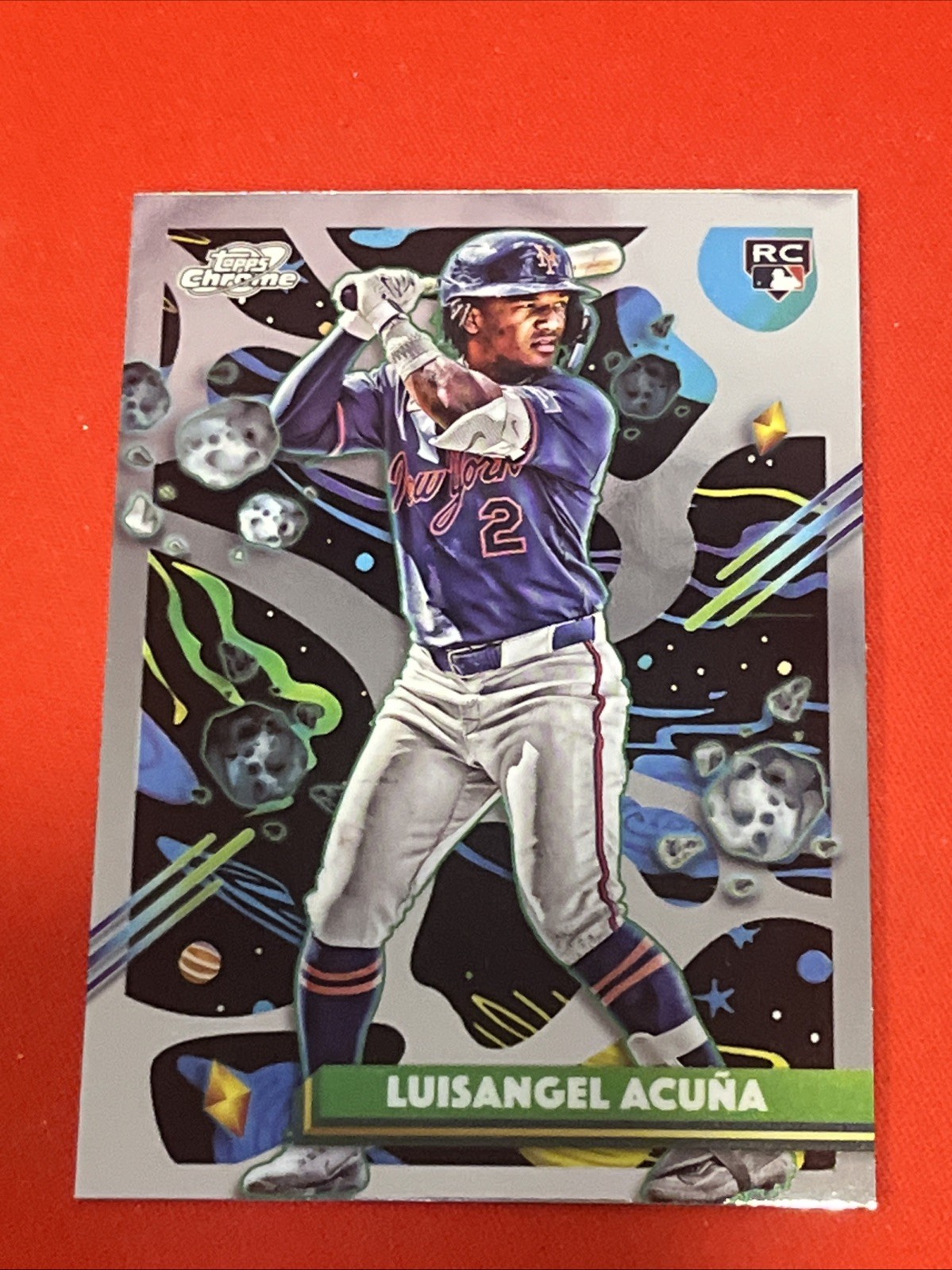Luisangel Acuna 2025 Topps Cosmic Chrome Rookie #24