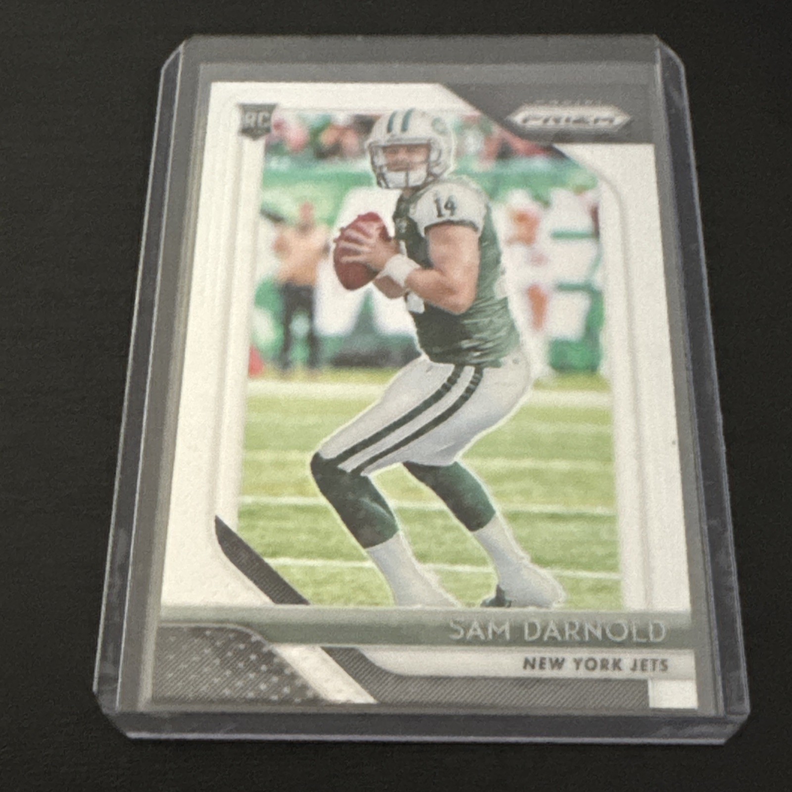 2018 Panini Prizm Sam Darnold RC Rookie Card Superbowl SEAHAWKS #203 Jets