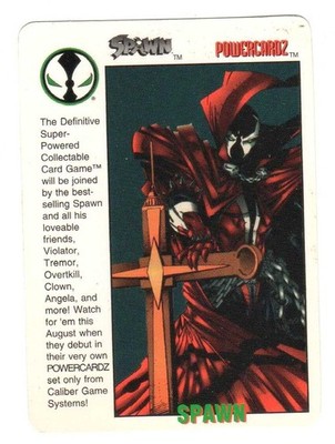 Power Cardz CCG: Promo Card SPAWN 1995 Caliber Game Systems