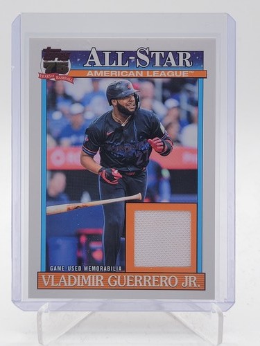 VLADIMIR GUERRERO JR 2026 TOPPS 1991 ALL-STARS GAME USED PATCH #91ASR-V6 Q3855