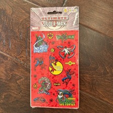 Sandylion Ultimate Spider-Man Marvel Stickers 2 Sheets 2001 New Sealed