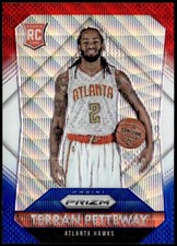2015-16 Panini Prizm #327 Terran Petteway Red, White & Blue Prizms Rookie E1