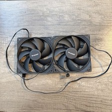 Be Quiet Pure Wings 3 120mm PWM Case Fan, Two Pack, High Performance Cooling