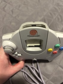 Dreamcast Controllers Red and Grey with Memory Card Lot of 2