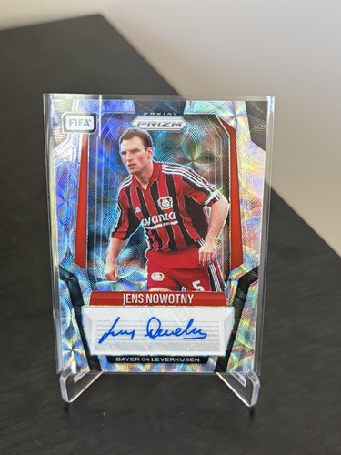 2025-26 Panini Prizm FIFA Jens Nowotny Penmanship Choice Prizm Auto