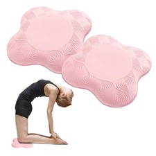 2 packs Yoga Knee Pad Mats Extra Thick for Knees Elbows Wrist Hands Head Pink