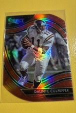 2020 Panini Select - Field Level Daunte Culpepper #342 Red Prizm Die-Cut