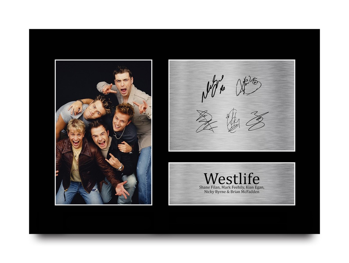Westlife Shane Filan Signed Photo - Jul 07, 2021 | Posters N Props In