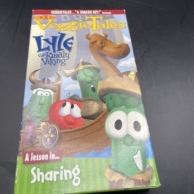Veggie Tales Lyle the Kindly Viking VHS 2001 **Untested**