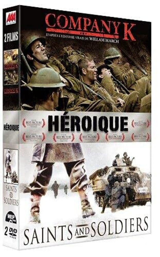 Coffret héroïque : saints and soldiers ; company k - Neuf sous blister | Neuf