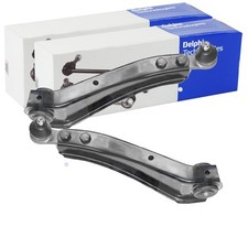 2X DELPHI QUERLENKER VORNE LINKS UNTEN RECHTS AUßEN PASSEND FÜR OPEL COMBO