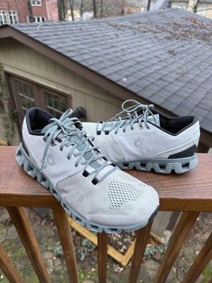 On Running Cloud X Gray Glacier Lightweight Sneakers 40.99595 Men's 10.5