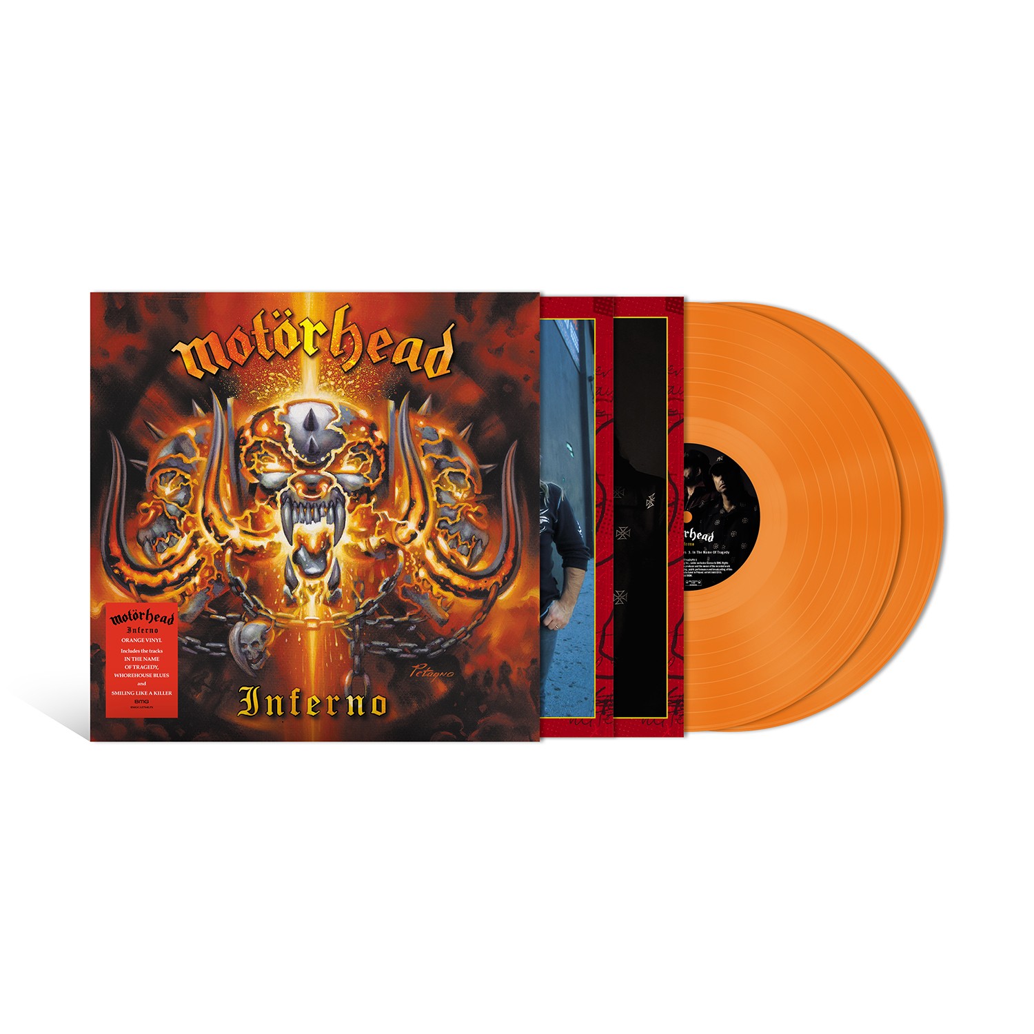 Motorhead Inferno 2LP Orange Vinyl NEW SEALED