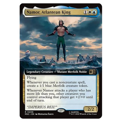 MTG Marvel Super Heroes Commander Namor, Atlantischer König (Commander Deck Exten...
