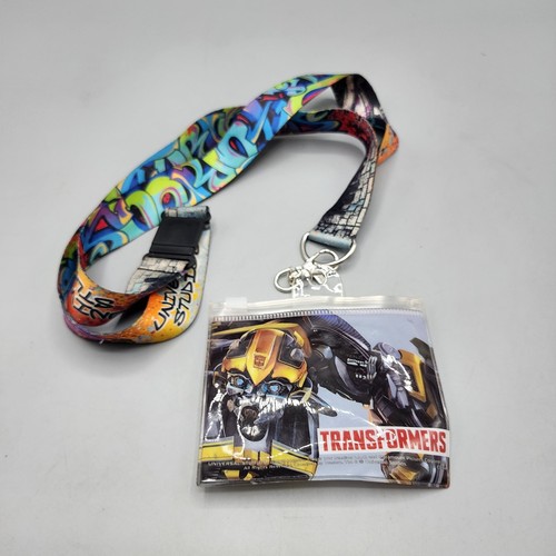Universal Studios Transformers Lanyard Pouch w/ Universal Studios Park Lanyard