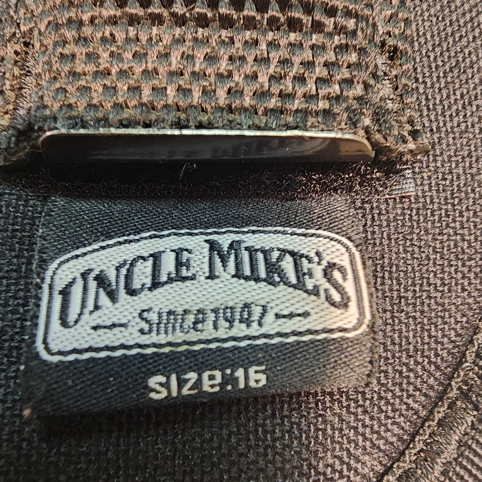 Uncle Mikes Sidekick Ambidextrous Pistol Holster W/Magazine Pocket Size 16 - Image 3 of 4