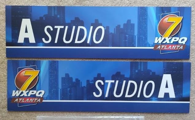 Larry David Curb Your Enthusiasm News sign lot Original screen used show props