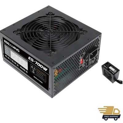 Versatile 700W ATX Power Supply with 13 Connectors and Heavy-Duty Protections