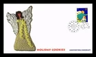 DR JIM STAMPS US COVER HOLIDAY COOKIES ANGEL FIRST DAY ISSUE FLEETWOOD