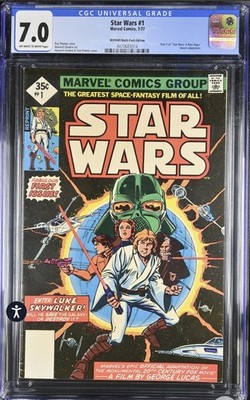 Star Wars #1 Marvel Comics 1977  7.0 Reprint/Multipack CGC POP 21 | Bronze Age