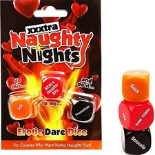 Creative Conceptions Xxxtra Naughty Nights Erotic Dare Dice