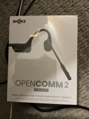 Shokz OpenComm 2 2025 Upgrade - Black
