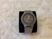 G0526-23 SEIKO SOLAR Titanium Watch Console As-Is Condition
