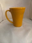 NEW FIESTA bistro LATTE MUG 18 oz Butterscotch Orange FIESTAWARE — photo 1