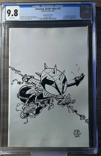 Amazing Spider-Man #52 1:50 Young Virgin Variant CGC 9.8