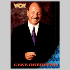 Mean Gene Okerlund #53 1998 Topps WCW/nWo Wrestling Card