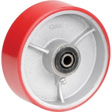 Global Industrial 6" x 2" Polyurethane Wheel 3/4" Axle 1/Pk