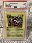 1999 Pokemon Base Set 1st Edition Tangela #66 PSA 9 Mint
