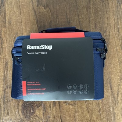 Large Game Stop Traveler Deluxe System Case For Nintendo Switch/Switch OLED   