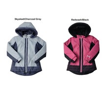 Free Country Girls Wind and Water Resistant Snow Jacket