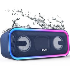 SoundBox Pro Bluetooth Speaker with 24W Impressive Sound, Booming Bass, IPX6...
