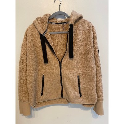 Calvin Klein Performance Sherpa Hooded Jacket Soft Size L