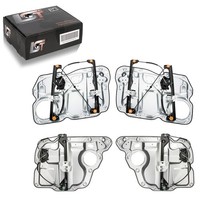 4X Fensterheber Metallplatte Vorne Hinten Links Rechts FüR VW Touran 1T