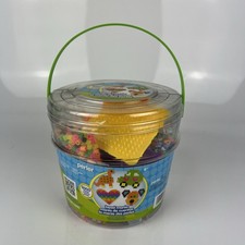 Perler Bead Mania Bucket 8500 Pieces Kids Arts Crafts Beads New