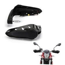 Dirt Bike Handguard,7/8'' 22MM Handgrip Windproof Hand Protect Shield With LED 