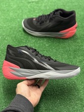 Puma LeMelo Ball MB.02 Black Mens Basketball 378287-01 NEW Sz 11.5
