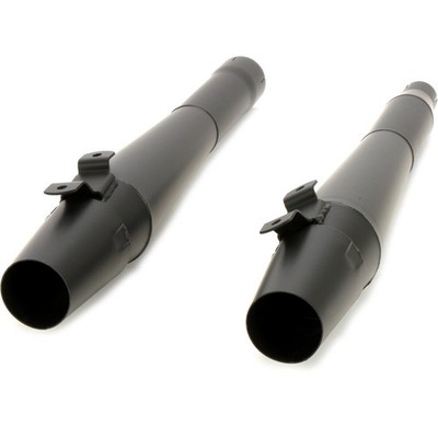 Thunderheader Black Thundercone Slip-On Mufflers - 1066B (no ship to CA)