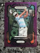 2024 Panini Prizm LIV Golf Rookie Jinichiro Kozuma Iron Heads GC Purple No. 31